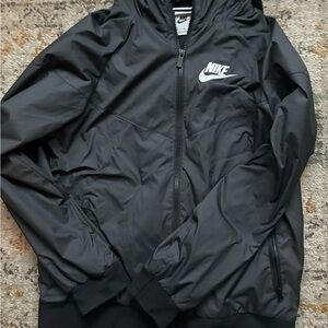 Nike Black Hooded Jacket